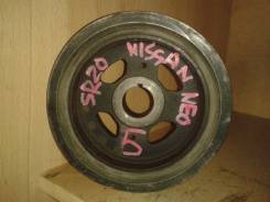 Шкив коленвала. Nissan: Tino, Bluebird, Wingroad, Silvia, Prairie Joy, Avenir, Almera Tino, Prairie / Liberty, Gloria, Vanette Serena, R'nessa, R...