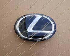 Эмблема Lexus RX270, RX350, RX450h "стеклянная" (Лексус рх) 16.5см.