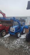 Mitsubishi. Трактор 16л. с., 4wd, фреза, погрузчик