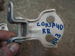 Крепление боковой двери. Toyota Tercel, EL41, EL40, NL40, EL45, EL43 Toyota Corsa, EL41, NL40, EL43, EL45 Двигатели: 5EFHE, 1NT, 4EFE, 5EFE, 2E