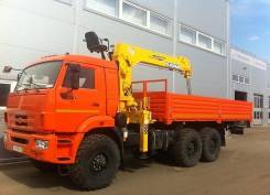 КамАЗ 43118 Сайгак. КМУ Камаз 43118-3090-46+Soosan SCS736LII верх. упр. + борт сталь 6.2м., 6 500 куб. см.
