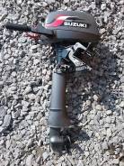 Suzuki. 5,00 л.с., 2х тактный, бензин, нога L (508 мм), Год: 2010 год