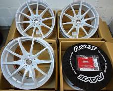 RAYS VOLK RACING. 8.5x20, 5x120.00, ET35, ЦО 72,6 мм.
