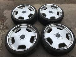 WORK Euro Line 19" 8j off: +38 +45 с резиной!. 8.0/8.0x19 5x114.30 ET38/45 ЦО 73,1 мм.