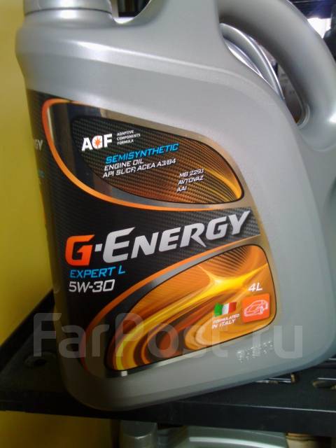  G-Energy Expert L 5W-30 SL/CF 4л джи энерджи, полусинтетическое .