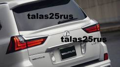 Спойлер на заднее стекло. Lexus LX450d
