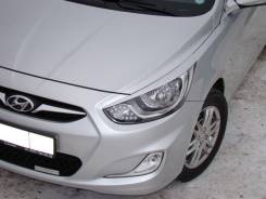 Накладка на фару. Hyundai Solaris, RB