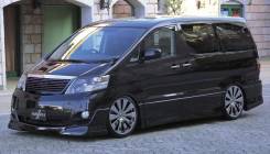 Накладка на фару. Toyota Alphard, ANH10W, ANH15, ANH15W, ANH10