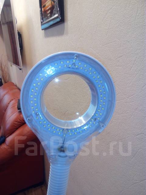 Косметологическая LED лампа c лупой, два вида ламп. во Владивостоке ...