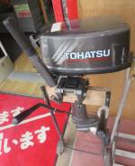 Tohatsu. 5,00 л.с., 2х тактный, бензин, нога L (508 мм), Год: 2003 год