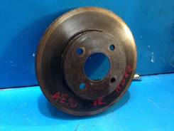 Диск тормозной. Nissan Cube, AZ10, ANZ10 Nissan March Box, WAK11, WK11 Nissan March, ANK11, K11, AK11 Двигатели: CGA3DE, CG10DE