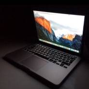 Apple MacBook Pro 13 2014 Mid MGX92 with Retina display. 13.3", 2,6 ГГц, ОЗУ 8192 МБ и больше, диск 128 Гб, WiFi, Bluetooth, аккумулятор на 7 ч.