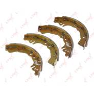 Колодка тормозная барабанная. Toyota: Vitz, Yaris, Echo, Platz, WiLL Vi Двигатели: 1SZFE, 2NZFE, 2SZFE, 1NZFE