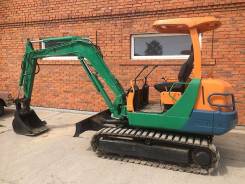 Yanmar B37. Японский мини-экскаватор -2B полноповоротный с отвалом (ПСМ), 15,00 куб. м. Под заказ