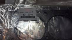 Прокладка головки блока цилиндров. Mitsubishi L200, K03T, K13T, K23T, K33T Mitsubishi Pajero, L042G, L047G, V12C, V12V, V12W, V32V, V32W Mitsubishi St...