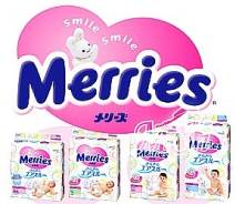 Merries. 4-8 кг 24 шт