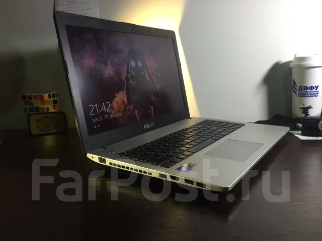 Asus N56JR. 15.6", ��� 8 ��, WiFi: 1, Bluetooth: 1 ����