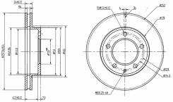 Диск тормозной. Mazda: Ford Telstar II, Premacy, Training Car, Ford Ixion, Familia, Ford Telstar, Capella, MS-8