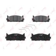 Колодка тормозная дисковая. Toyota Aurion, ACV40, GSV40 Toyota Camry, ACV40, GSV40 Двигатели: 2AZFE, 2GRFE
