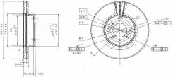 Диск тормозной. Suzuki Cultus Crescent, GD31S, GD31W, GC41W, GC21W, GB31S, GC21S, GA11S Suzuki Esteem, GA11S, GD31W, GC41W, GC21W, GD31S, GB31S, GC21S...
