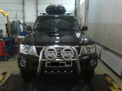 Защита бампера. Nissan Patrol, Y61