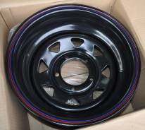 Steel Wheels. 8.0x16, 6x139.70, ET-20, ЦО 110,5 мм.