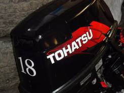 Tohatsu. 18,00 л.с., 2х тактный, бензин, нога S (381 мм), Год: 2017 год