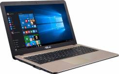 Asus. 15.6", 2,0 ГГц, ОЗУ 4096 Мб, диск 500 Гб, WiFi, Bluetooth