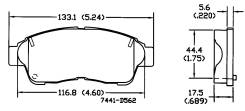 Колодки тормозные. Toyota: Scepter, Camry Gracia, RAV4, Mark II Wagon Qualis, Camry, Corolla, Carina ED, Corona Exiv, Chaser, Celica, Vista, Curren, M...