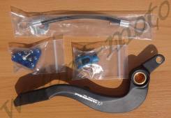 ПЕДАЛЬ ЗАДНЕГО ТОРМОЗА КОВАННАЯ Hammerhead 12-0222-21-22 Черный с синим YAMAHA YZ250F 2010-2016