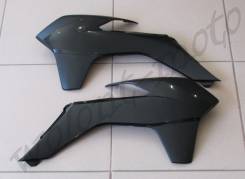 Обтекатели радиатора Polisport 8416800003 KTM SX/SXF 13-15/XC 13-15 ЧЕРНЫЙ