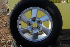Продам 1 колесо литье с резиной 215/65/R16 Toyota RUSH, Daihatsu BEGO. x16" 5x114.30