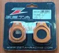 Натяжитель цепи ZE93-5417 Оранжевый ZETA Rear Axle Block KTM SX/SXF 13-