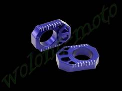 Натяжитель цепи Zeta ZE93-5342 Синий ZETA Rear Axle Block YZ250F'12-, YZ450F'10-