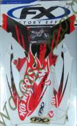 Наклейки на обтекатели радиатора FactoryEffex12-13332 HONDA CRF450R 09