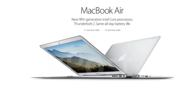 Apple MacBook Air 13 2015 Early. 13.3", 2,7����, ��� 8 ��, ���� 128���, WiFi: 1, Bluetooth: 1, ����������� �� 12��. ����