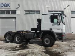 Mercedes-Benz Actros. Седельный тягач Mercedes BENZ Actros 3346 AS 6x6 (односкат), 12 000 куб. см., 33 000 кг.