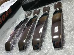 Накладка на ручки дверей. Toyota Land Cruiser Prado, GDJ150L, GRJ151, GDJ150W, GRJ150, GDJ151W, GRJ150L, TRJ150, KDJ150L, GRJ150W, GRJ151W, TRJ150W. П...