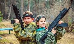 Лазертаг - игра для каждого. Захват президентского самолета.