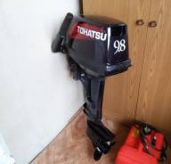 Tohatsu. 9,80 л.с., 2-тактный, бензиновый, нога S (381 мм), Год: 2013 год