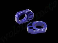 Натяжитель цепи Zeta ZE93-5112 Синий ZETA Rear Axle Block KX/KXF '03-,RMZ '04-