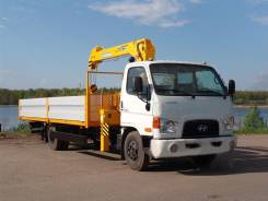 Hyundai HD78. КМУ Hyundai HD-78 DLX+Soosan SCS334 нижн. упр., борт алюм.6,2*2,55*0,6м, 100 куб. см., 3 200 кг.
