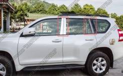 Накладка на стойку. Toyota Land Cruiser Prado, GDJ150L, GRJ151, GDJ150W, GRJ150, GDJ151W, GRJ150L, TRJ150, KDJ150L, GRJ150W, GRJ151W, TRJ150W. Под зак...