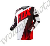 Мотоджерси детская Детская: M Красный с белым Fox 180 Vandal Kids Jersey 11452-003-M