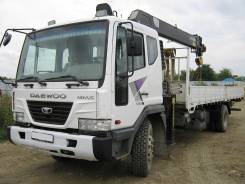 Daewoo Novus. Манипулятор c КМУ HIAB 190, 7 600 куб. см., 10 000 кг.
