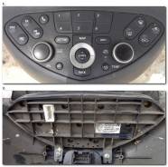 Блок управления климат-контролем. Nissan Primera, P12 Двигатели: QG16DE, YD22DDT, QR20DE, QG18DE, F9Q