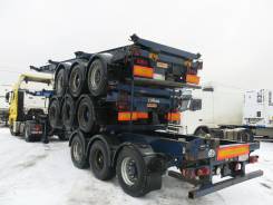 Dennison. Полуприцеп контейнеровоз контейнер 20-30-40' 2002г., 35 000 кг.