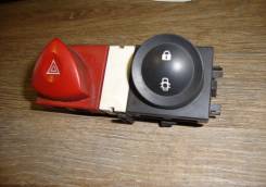 Кнопка включения аварийной сигнализации. Renault Scenic Renault Megane Двигатели: K9K, F9Q, F4R, K4J, M9R, K4M
