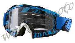 Маска мото ONEAL B-Flex Goggle Черно-сине-белый ONEAL 6024BN-201