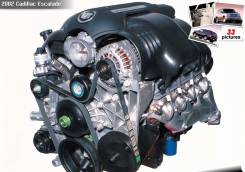 Двигатель в сборе. Cadillac Escalade, GMT806, GMT820, GMT830 Двигатели: LM7, LQ9